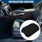 Center Console Armrest Covers for Mazda 6 (2006–2015) Neoprene Black