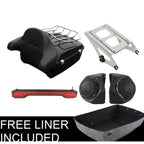 Trunk Pad Mount Rack & Light Speakers for Harley Street Road Glide (2014–2026)