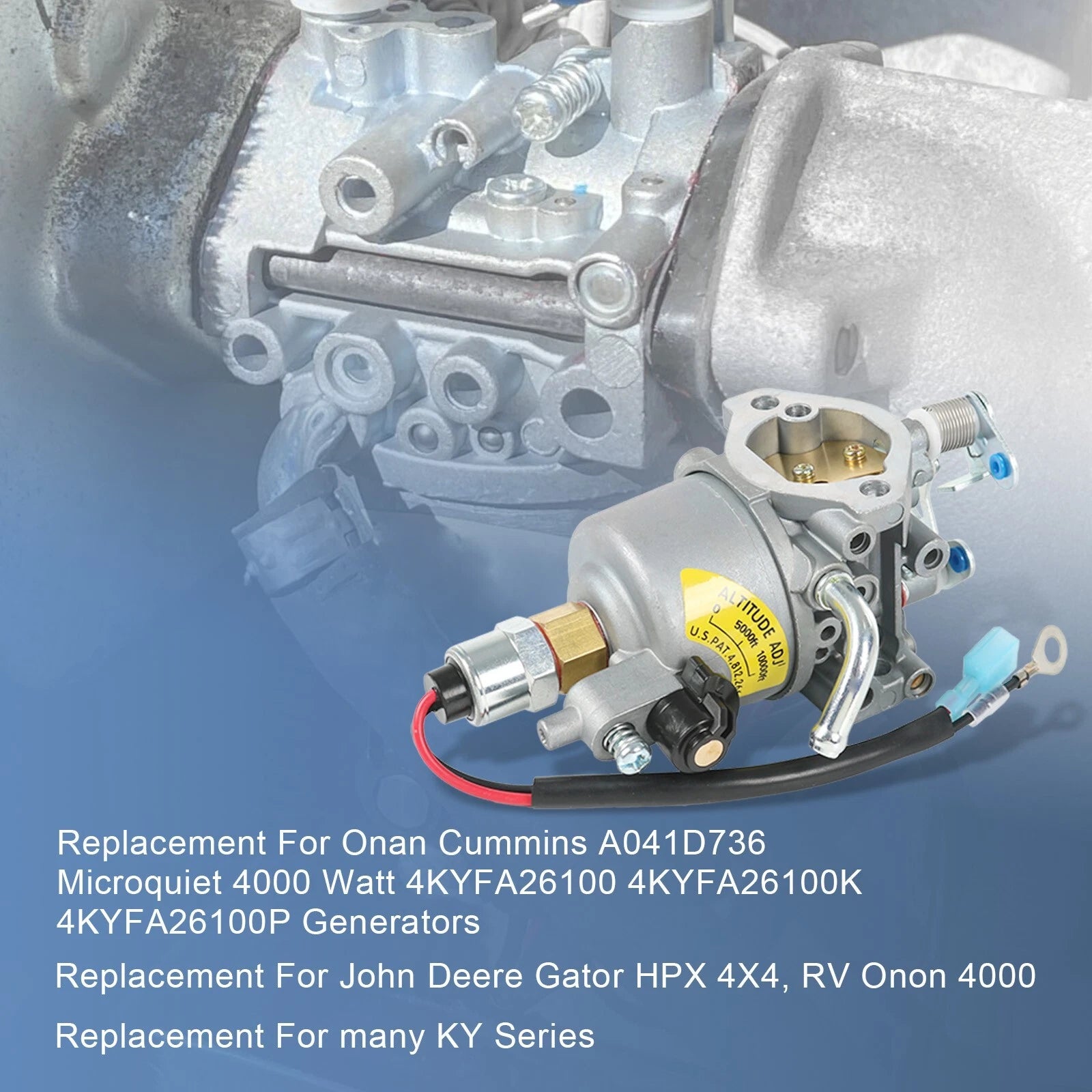 Carburetor for Onan Cummins (4KYFA26100)