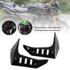 Radiator Cover Protector Panel for Kawasaki Z750 (2004–2007) Black