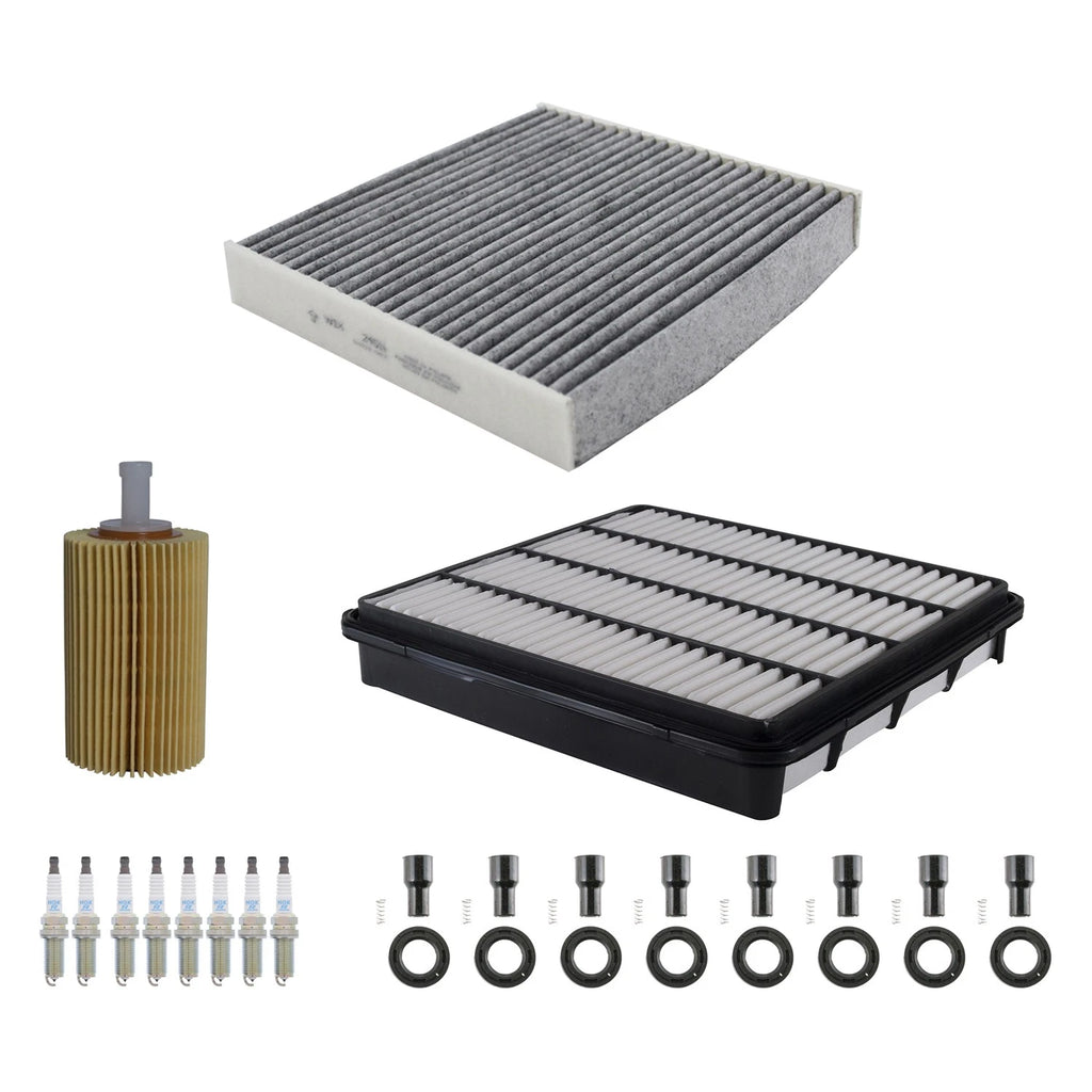 Tune Up Kit with NGK 8 Spark Plugs & Boots for Land Cruiser Tundra (2007–2021)