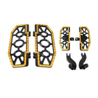 Front Floorboard + Rear FootPeg Mounts Kit for Harley Touring (1993–2023)