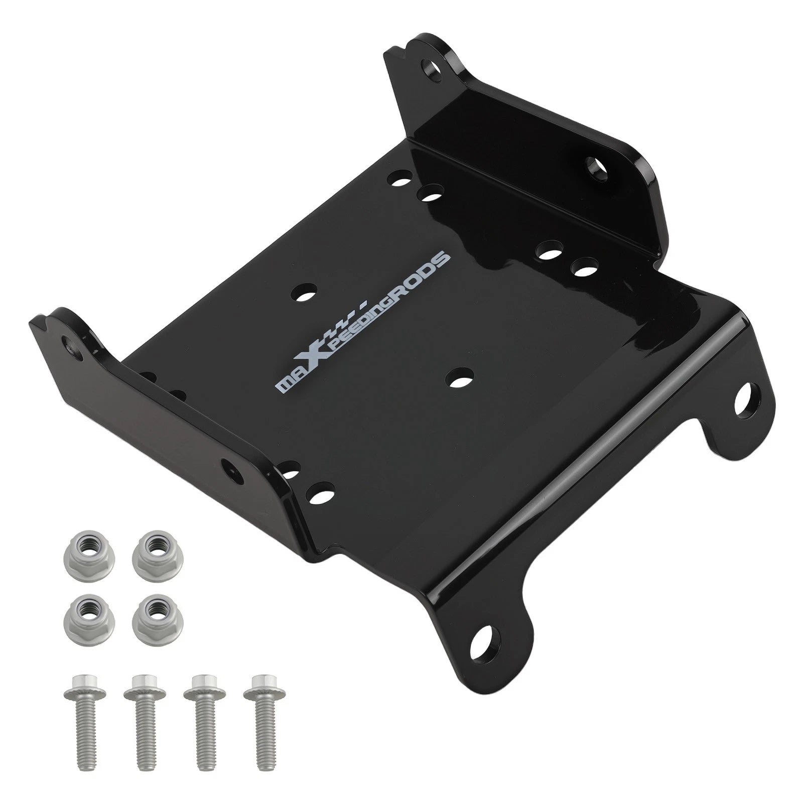 ATV Winch Mount Bracket for Suzuki King Quad 450/500/700/750 (2005–2025)
