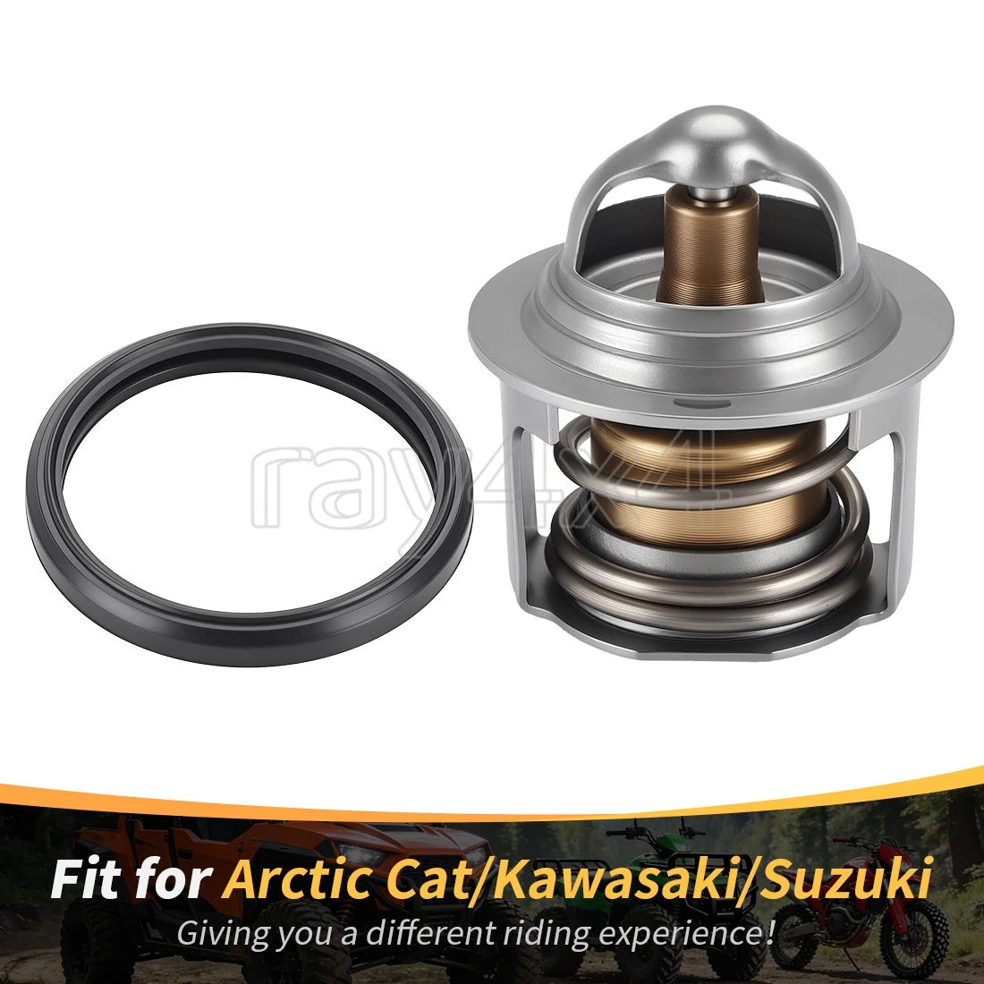 Thermostat & O-Ring for Kawasaki KLX250 KLX250S KLX250SF KLX650 (1993–2020)