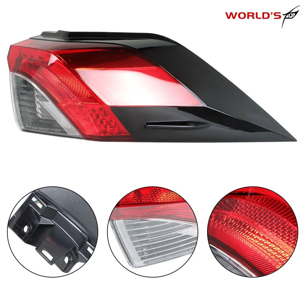 Right Side Outer Brake Tail Light Assembly for Toyota RAV4 (2019–2020)