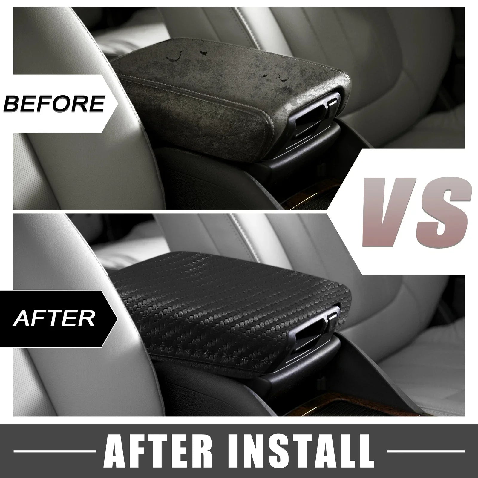 Center Console Armrest Cover for Dodge Challenger (2015-2022)
