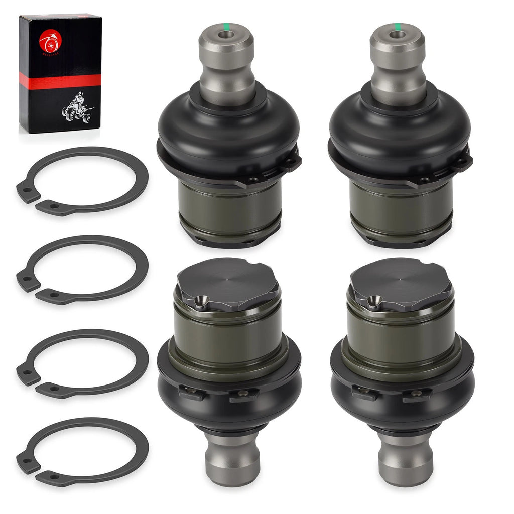 Set of 4 Upper Lower Ball Joints for Arctic Cat 650 V2 H1 TRV TBX 4x4 (2004–2012)