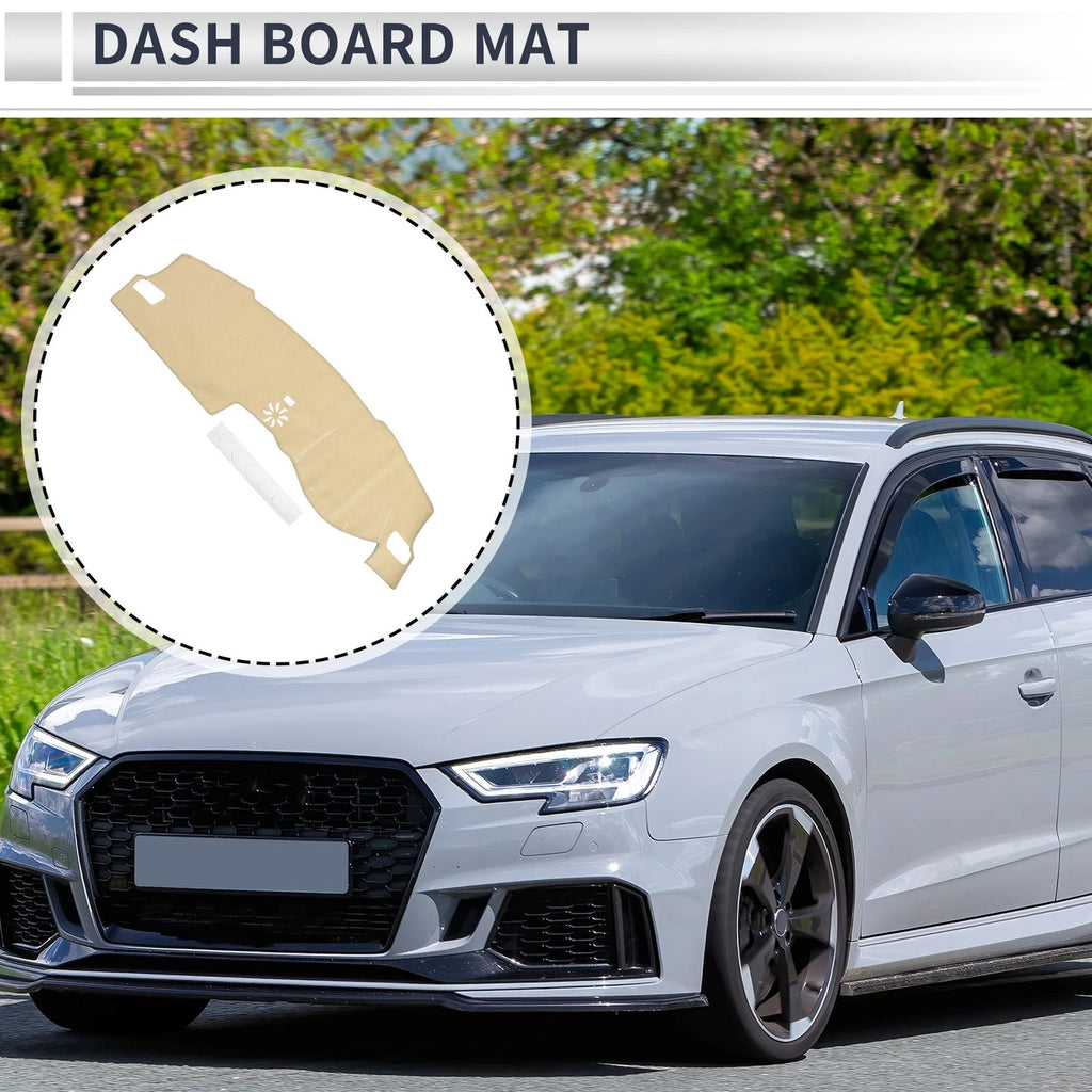 Dashboard Cover Mat for Honda Civic FL5 (2022–2024) Sun Protector Beige