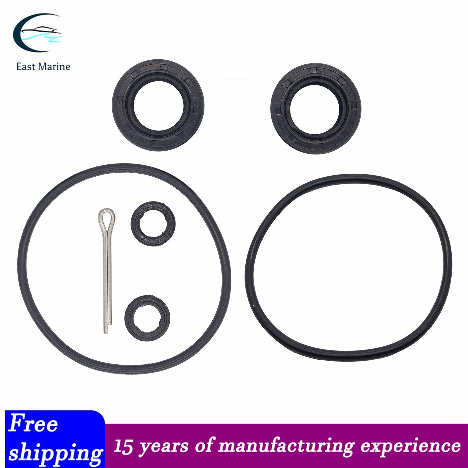 Lower Unit Seal Kit with Oil Seal & O-Ring for Suzuki 20 25 30 HP Outboard