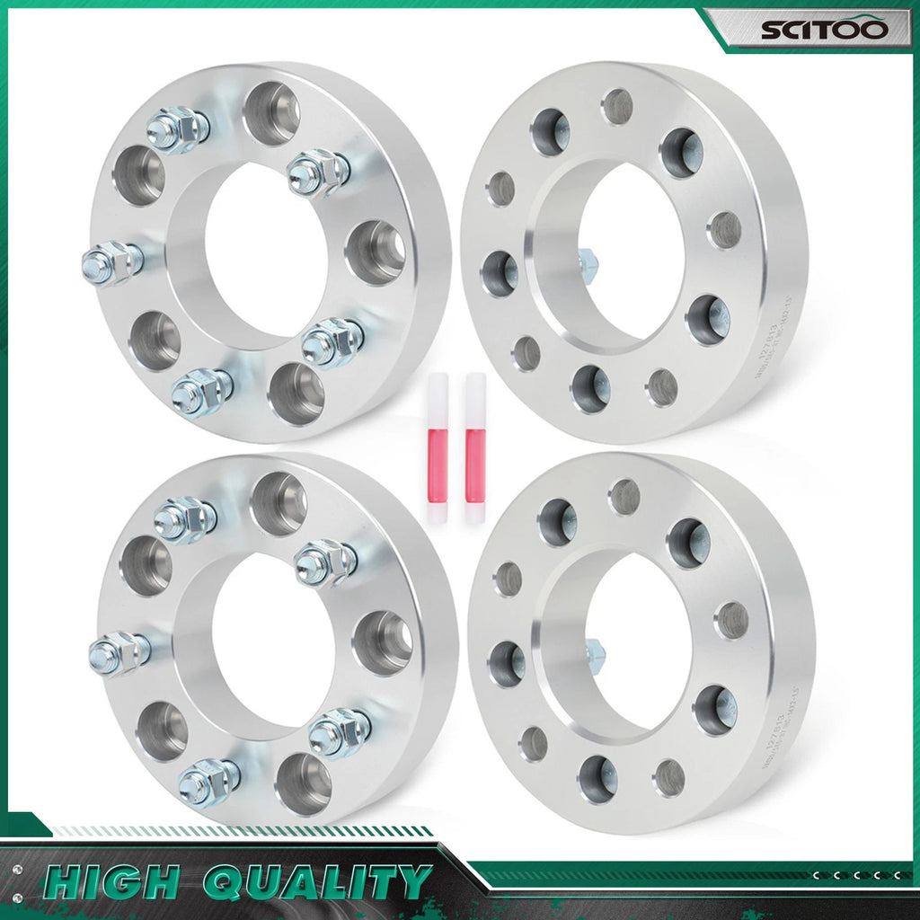 4X 1.5" Wheel Adapters 5x135 to 5x127 (5X5") 14x2 for Ford F150 Expedition (2000)