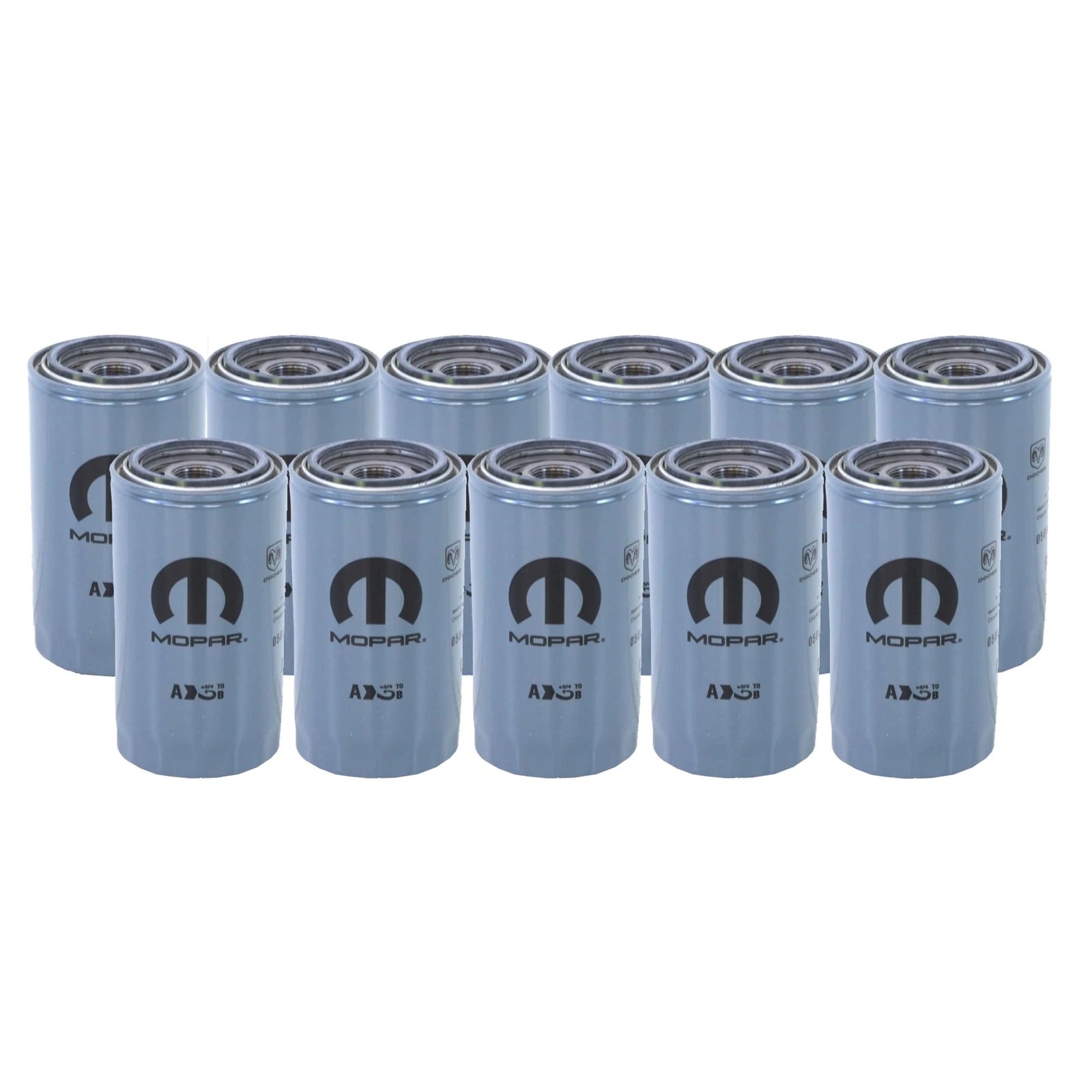 Set of 11 Engine Oil Filters for Dodge Ram Diesel (EOBD)