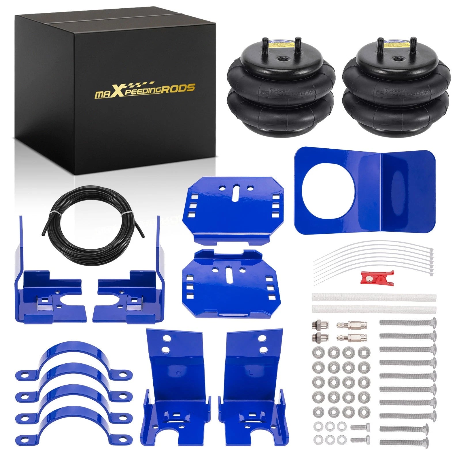 Air Spring Bags with Wireless Controller Kit for Ford E-350 Class DRW (1992–2022)