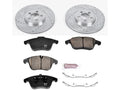 Front Brake Pad and Rotor Kit for Jaguar XF (2009–2010) GC792NM