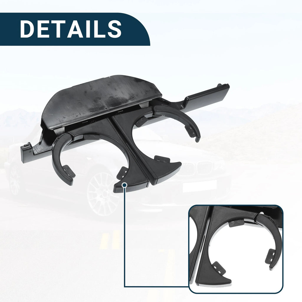 Cup Holder for BMW E39 525i 525iT 528i 530i 540iT (1996–2003) No. 51168190206