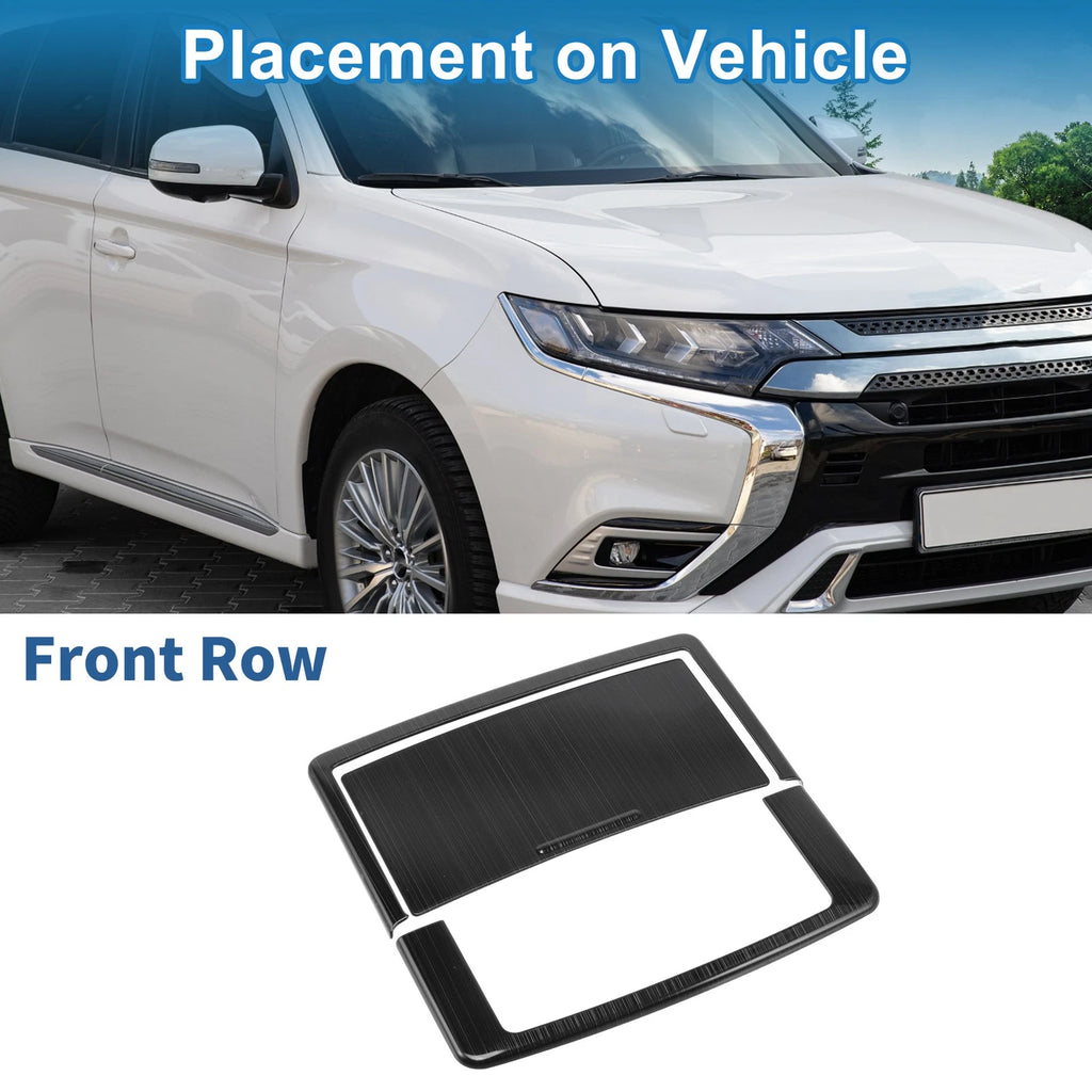 Set of 2 Headlight Trim Bezels for Mitsubishi Outlander (2022–2024) ABS