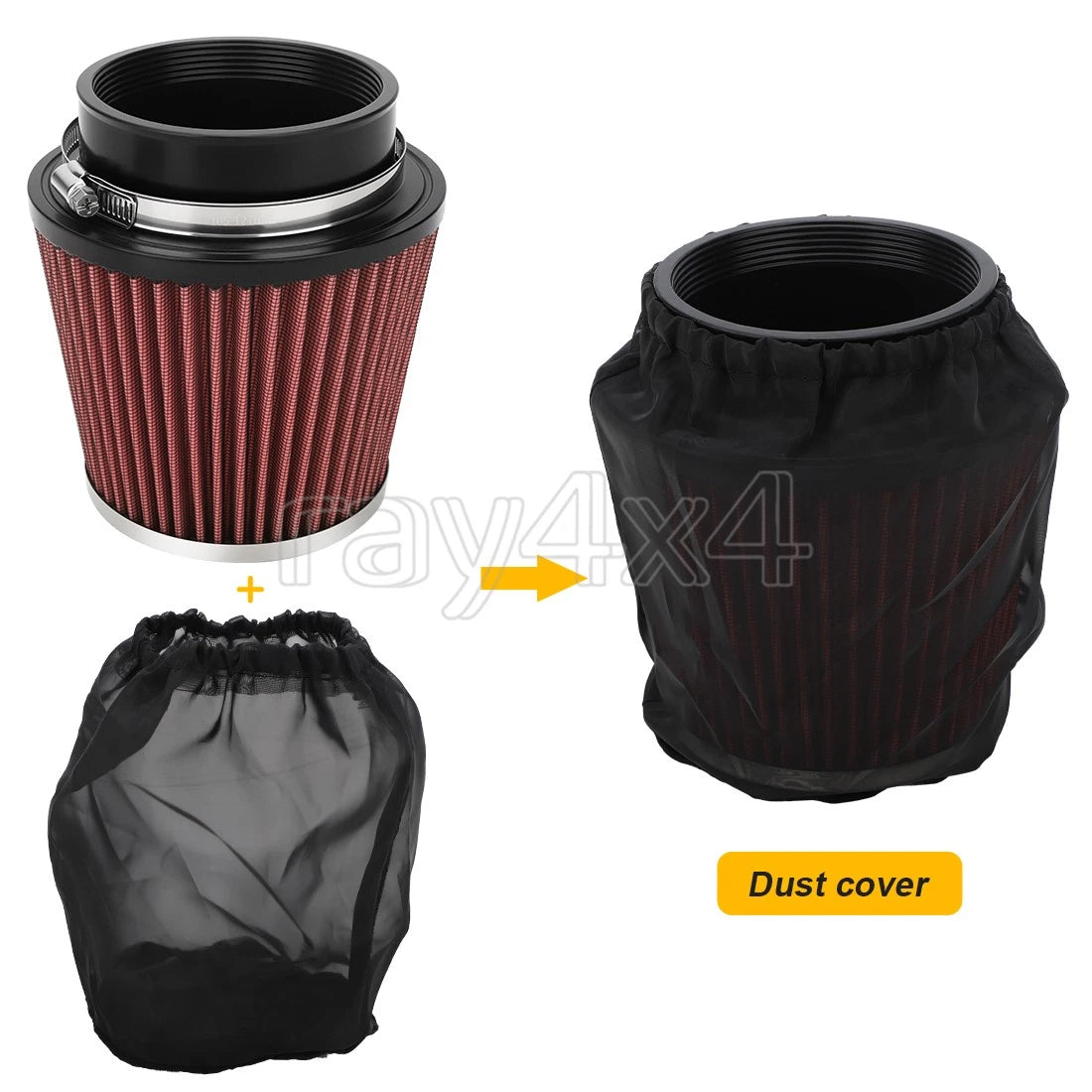 Airbox Filter Intake Adapter Kit for Yamaha YFZ450X YFZ450 YFZ450R (2009–2024)