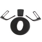 Set of 4 Carbon Fiber Steering Wheel Covers for Subaru Forester (2013–2018)