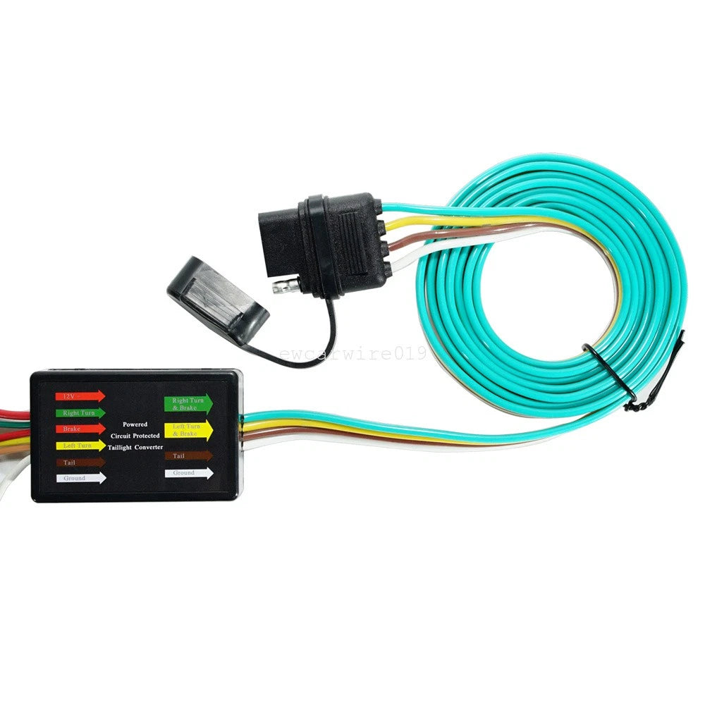 4 Pin Trailer Towing Hitch Wiring Harness 56350 for Toyota RAV4/Avalon (2013–2018)