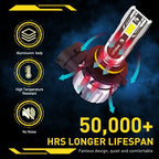 6X 9005 + 9006 + H11 Combo LED Headlight 40000LM High/Low Beam