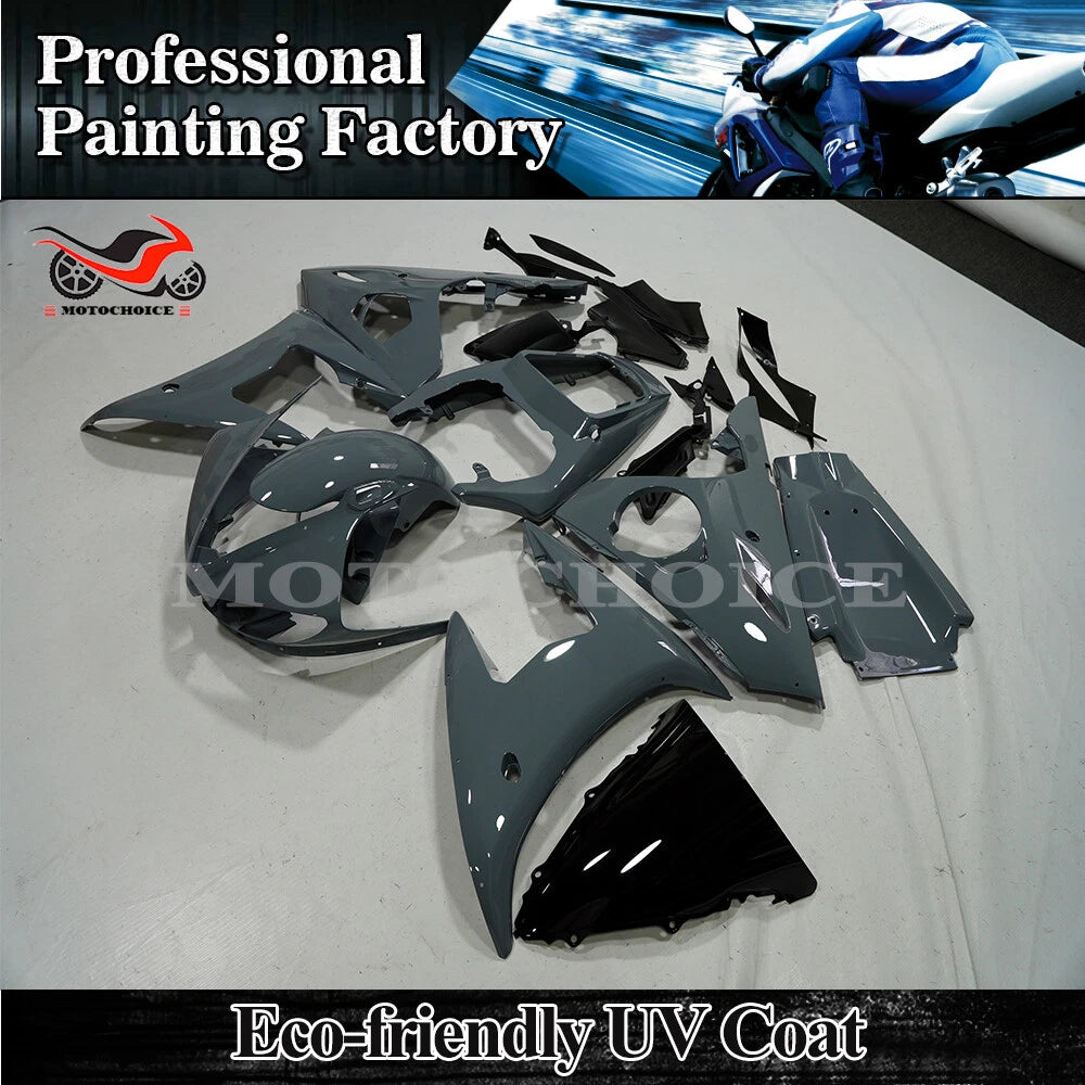 Fairing Kit for Yamaha YZF R6 (2005) - Glossy Nardo Gray ABS Bodywork