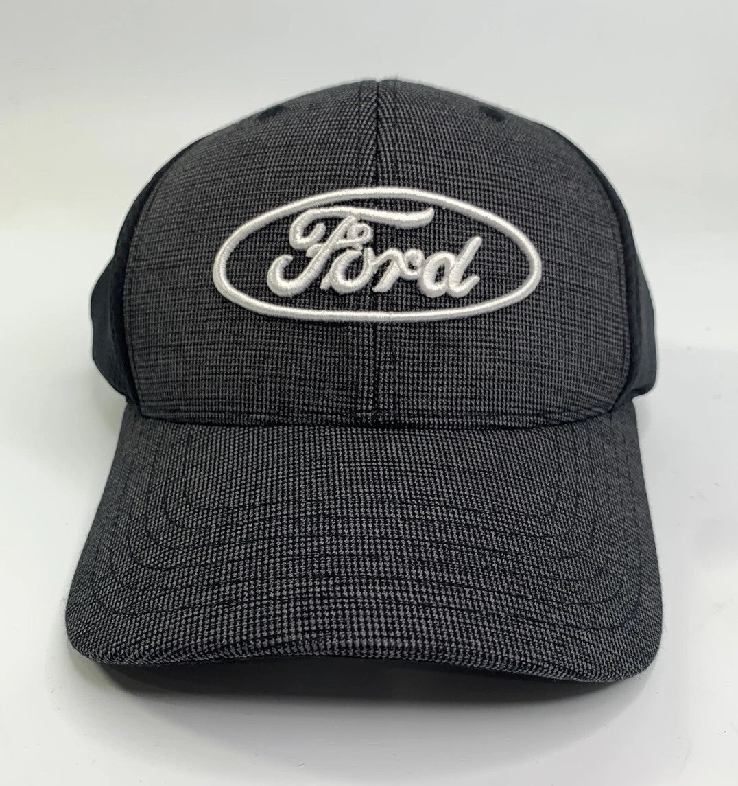 Ford Hat Cap Heather Gray with White Oval Logo for Ford Vehicles (2011–2025)