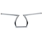 1" Handlebar Z Bars for Harley Touring Glide Custom Chopper Bobber