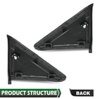 Set of 2 Mirror Flag Applique Trim for Dodge Caravan, Town & Country