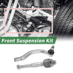 8pcs Front Suspension Kit Tie Rod Ends & Ball Joints for Honda Civic (2006-2011)