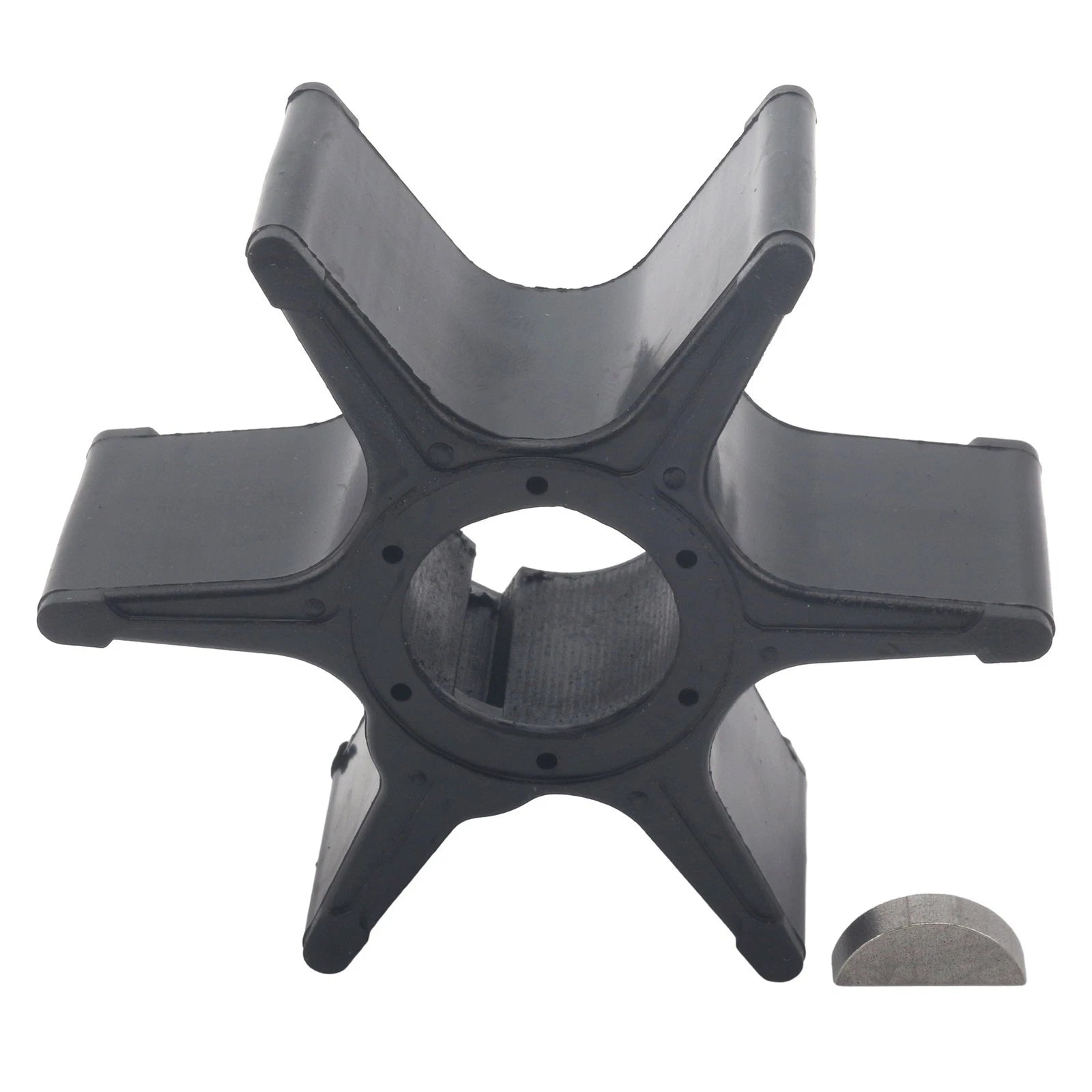 Water Pump Impeller & Key for Suzuki 60/70/90/100HP (17461-87E00/87E11/87E12)
