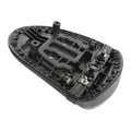 Black Passenger Rear Seat Pillion for Suzuki GSXR1000 (2007–2008)