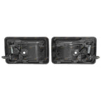 LH+RH Inner Grey Door Handles / Pair / Toyota Hilux 4Runner Surf (1988–1997)