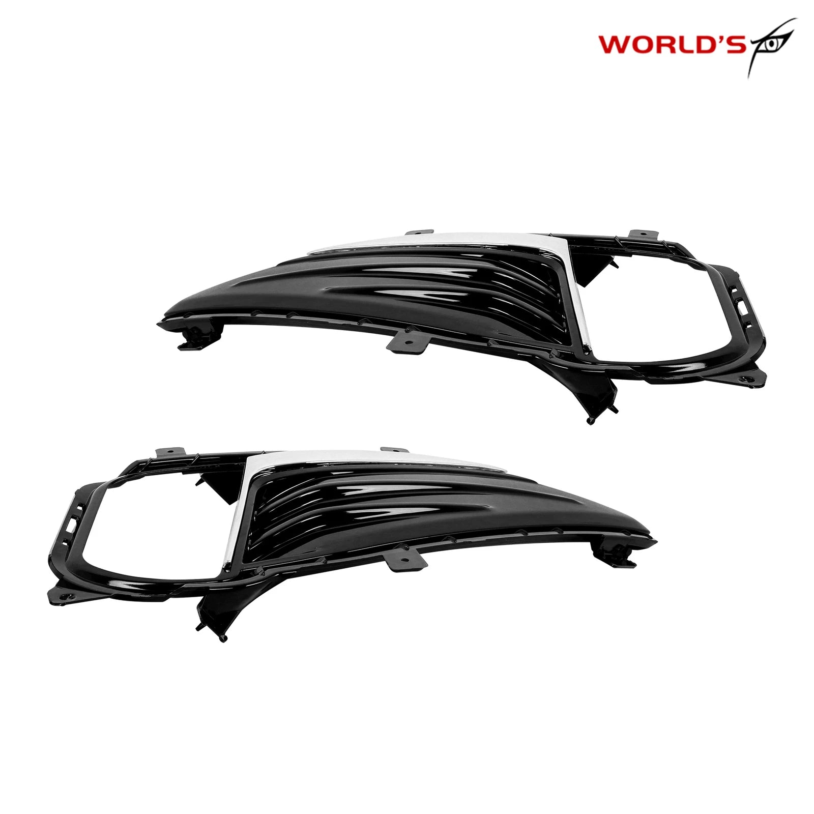 Chrome Trim Fog Light Cover for Ford Edge (2019–2022)