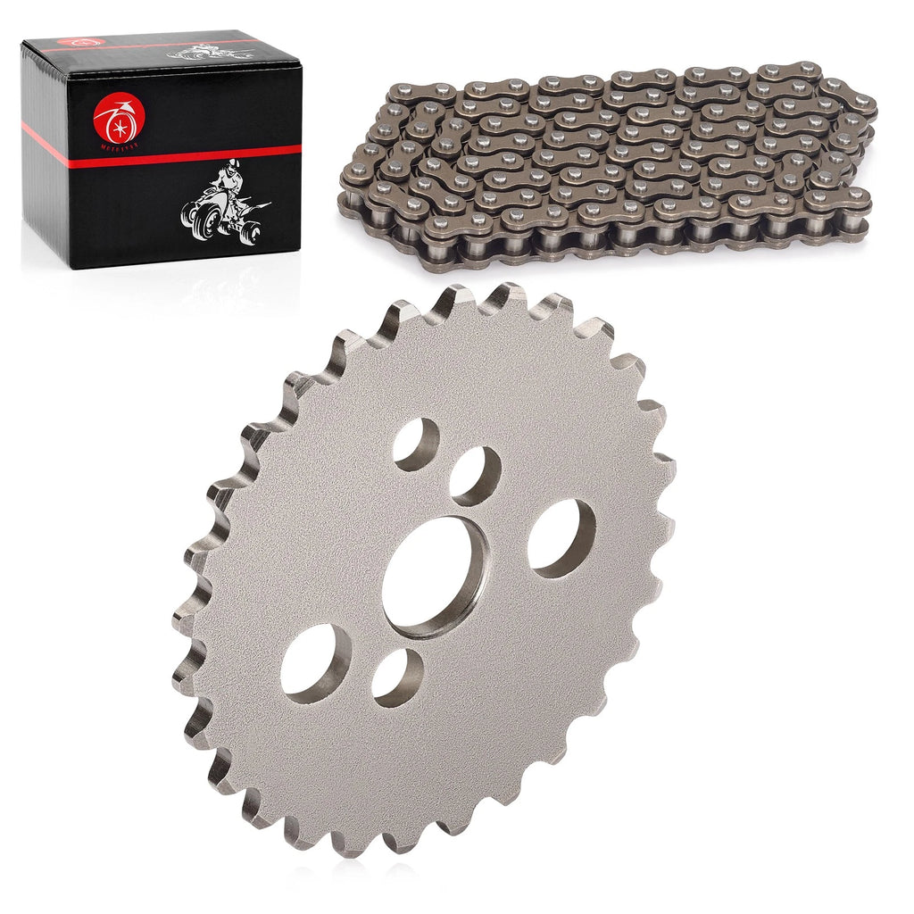 28T Camshaft Sprocket & 88L Cam Chain for Honda XR80R (2000–2003) CRF80F (2004–2013)