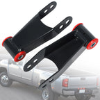 2" Rear Drop Shackles Kit for Chevy Silverado GMC Sierra 1500