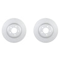 Set of 2 Bosch QuietCast Front Disc Brake Rotors for BMW E65 E66 (2002–2008)