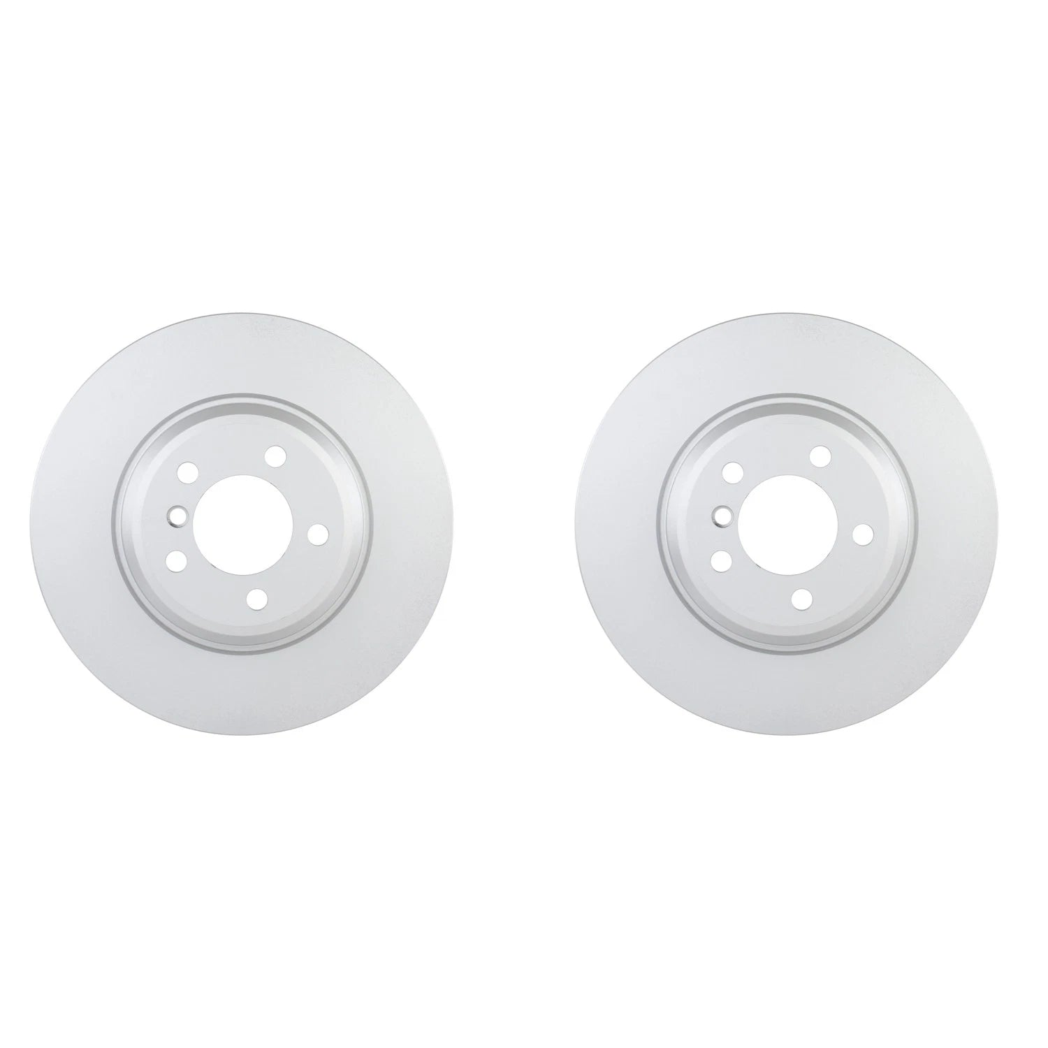 Set of 2 Bosch QuietCast Front Disc Brake Rotors for BMW E65 E66 (2002–2008)