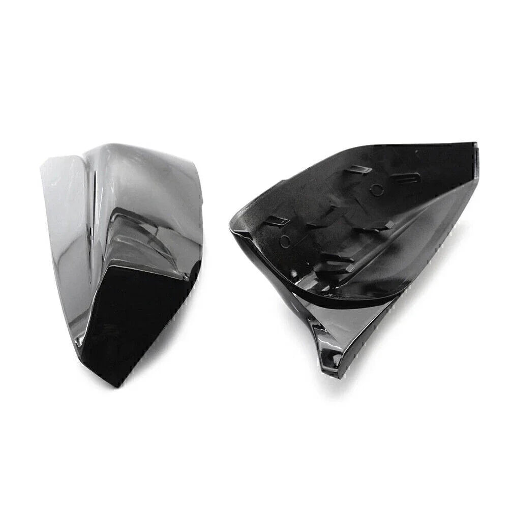 Black Rear View Mirror Cover Trim for Infiniti Q50 Q60 QX30 Q70 (2014+)