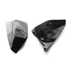 Black Rear View Mirror Cover Trim for Infiniti Q50 Q60 QX30 Q70 (2014+)
