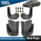 4pcs Front & Rear Splash Guards for 2006–2011 Honda Civic (2006–2011)