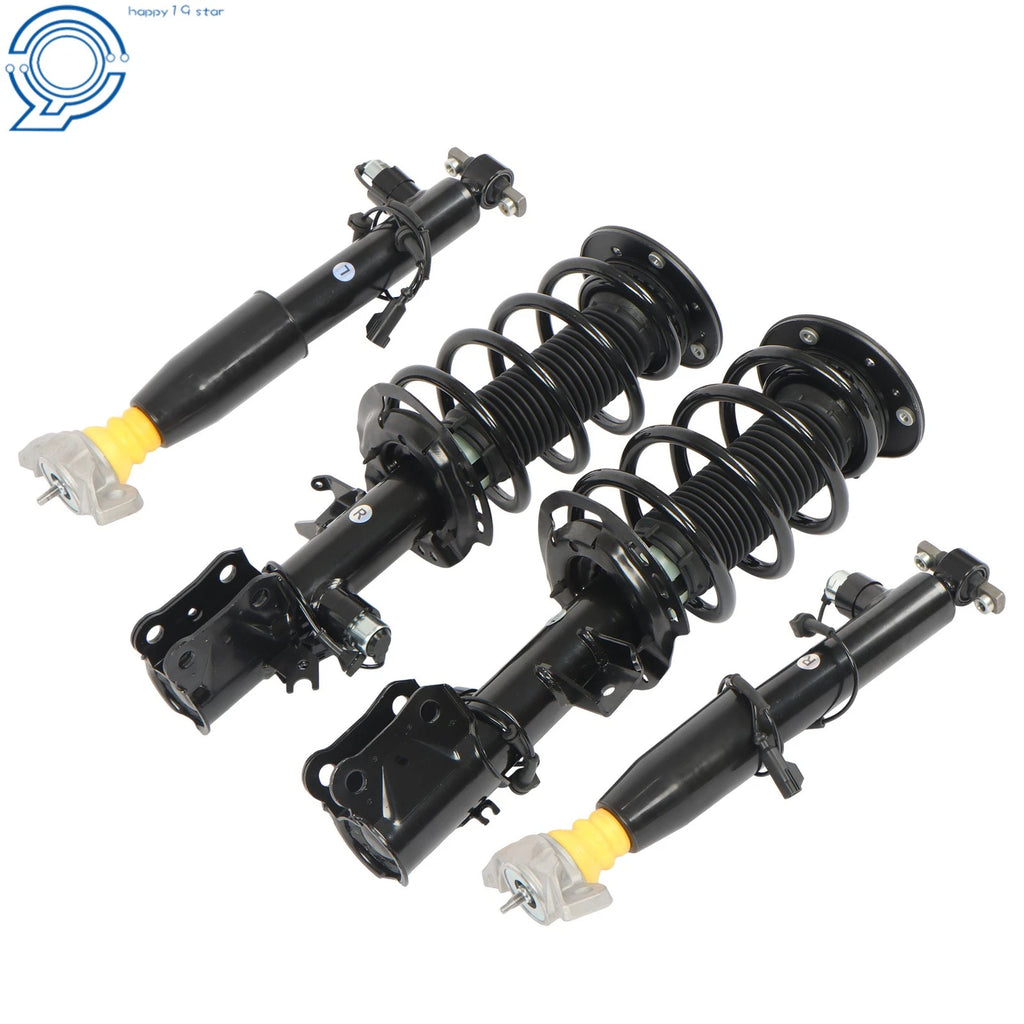 Set of 2 Front and Rear Shock Struts for Lincoln Continental (2017–2020)