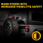 LED Third Brake Light for Jeep Wrangler JK (2007â2018)