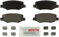 Rear Disc Brake Pads with Hardware for Jeep Wrangler Dodge Nitro (BoschH)