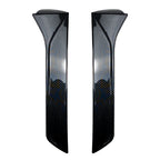 Carbon Fiber Look Rear Window Spoiler Side Wing Cover for SEAT Leon (2013–2019)