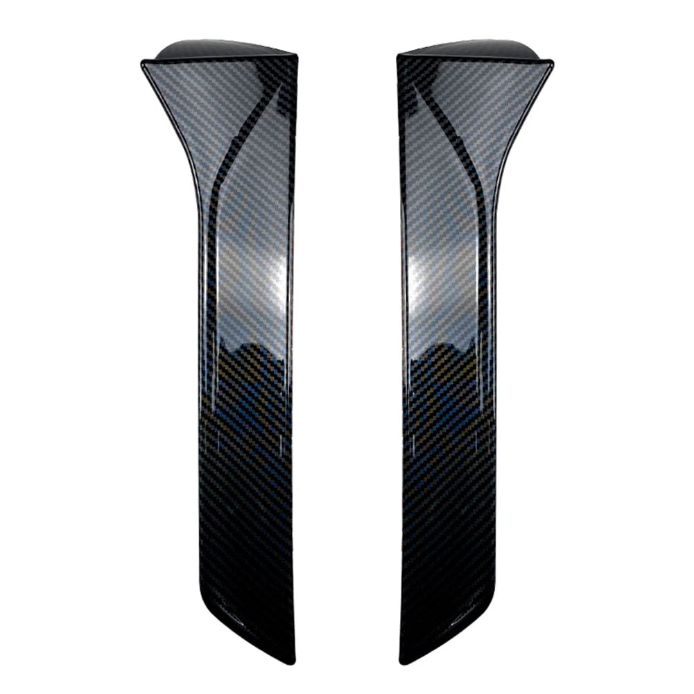 Carbon Fiber Look Rear Window Spoiler Side Wing Cover for SEAT Leon (2013–2019)