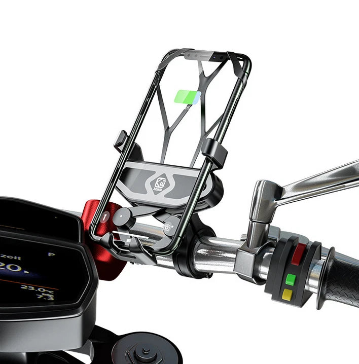 Cell Phone Mirror Base Mount Holder for Suzuki Boulevard Intruder
