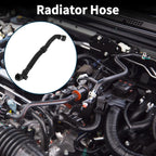 Radiator Hose for Volkswagen Eos 2.0L (2009–2016) Rubber Black
