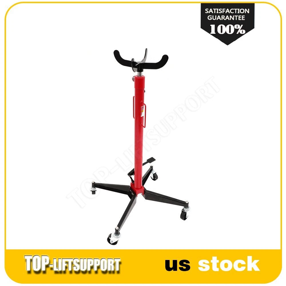 Adjustable Hydraulic Transmission Jack Stand 1100Lb Lift