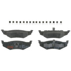 Set of 4 Disc Brake Pads for Dodge Intrepid (1995–2004)