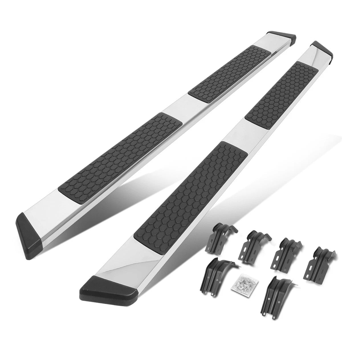 Set of 2 Running Boards for Ford F-250/F-350/F-450/F-550 Super Duty (1999–2016)