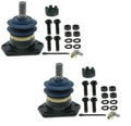 Set of 2 Front Upper Suspension Ball Joints for Chevy GMC Isuzu (4WD)